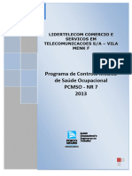 PCMSO Lider Telecom - 2013-2014