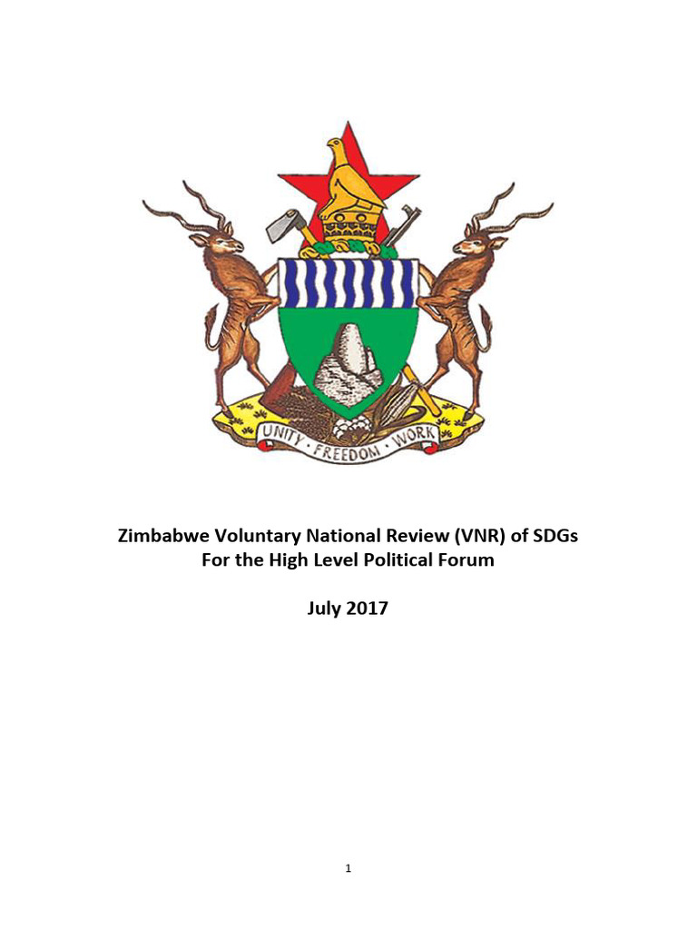 Zimbabwe | PDF | Sustainability | Poverty Reduction