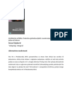 Ćirjaković - GLOBALNA - AFRIKA - Posledice - Globalizacijskih - I - Modernizacijskih - Procesa - Juzno - Od - Sahare - (IZVOD - IZ - RUKOPISA)