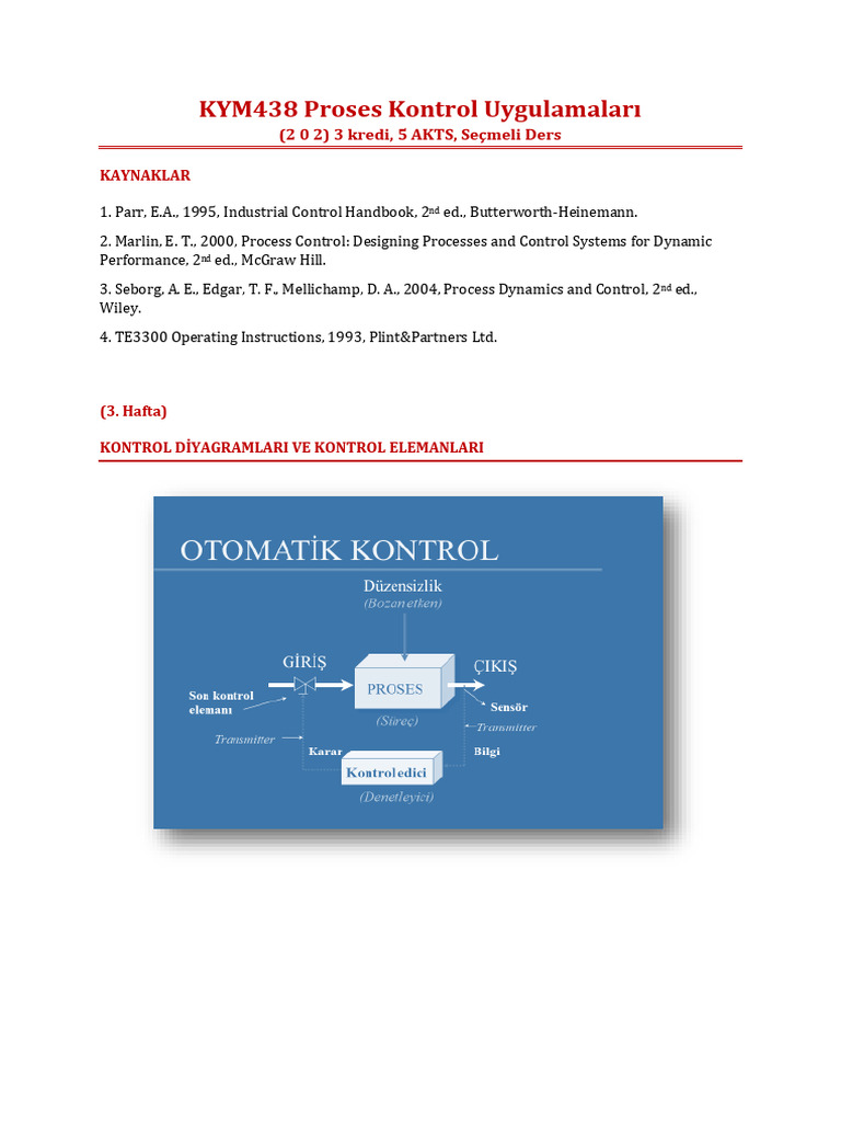 KYM438 Process Control Applications | PDF | Technology & Engineering