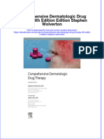 Comprehensive Dermatologic Drug Therapy 4Th Edition Edition Stephen Wolverton Full Chapter