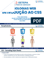 TWEB - Introdução Ao CSS