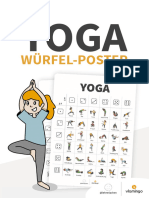 Yoga-Würfel-Poster Für Zuhause, Kindergarten Und S