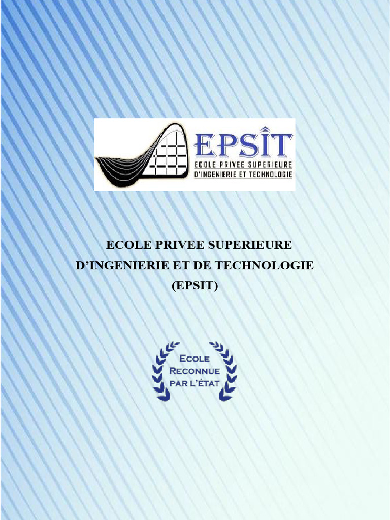 Formation en Génie Civil à EPSIT Rabat | PDF | Ingénieur