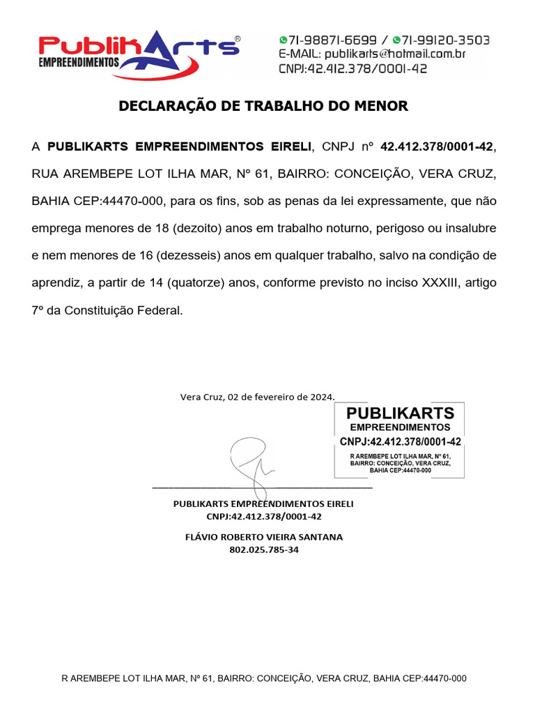 Trabalho Do Menor De Idade _ Tenho 15 anos, posso assinar carteira ...