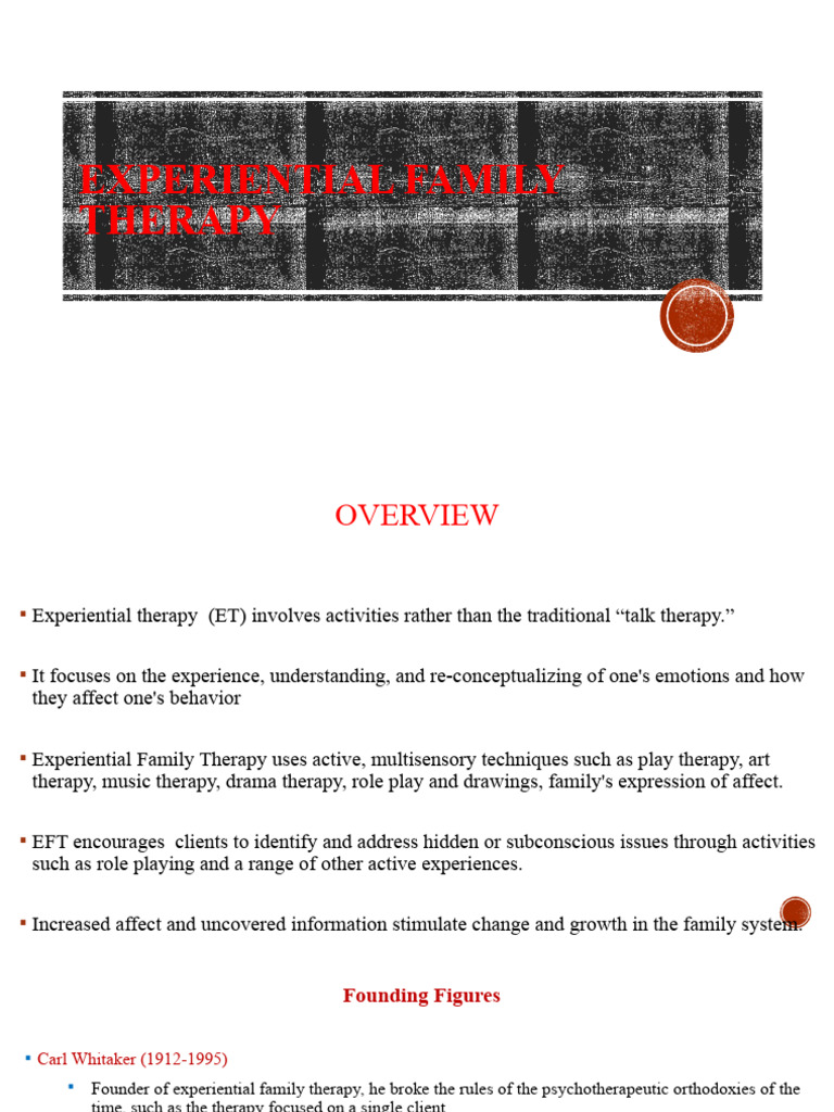 Experiential Family Therapy Pdf