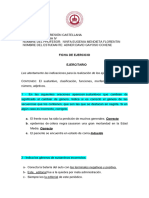 Semana IV Ficha I Expresión Castellana-1 - 1119105530