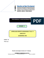 Afrikaans GR 11 FAL MEMO V1