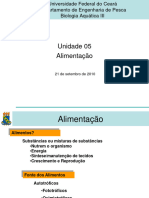 Alimentação e Nutrição de Peixes