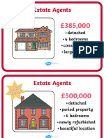 Estate Agents Display Posters