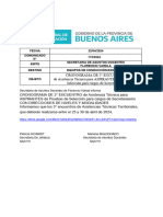 COMUNICADO N 175 2da ASISTENCIA TÉCNICA SECRETARIOS