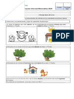 Evaluación Informal Matemática 2024