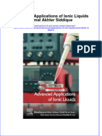 Advanced Applications Of Ionic Liquids Jamal Akhter Siddique full chapter