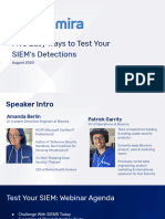 Five Easy Ways To Test Your SIEMs Detections