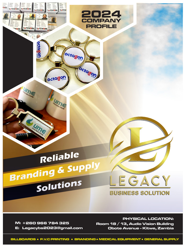 Legacy Business Solutions - Compaany Profile - 2024 | PDF | Taxes ...