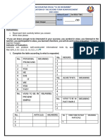 3rd BGU TInfo&Conta Evaluation 1.2 2nd Term