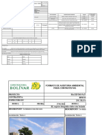 Hse-Fm-138 Formato Auditoria Ambiental para Contratista