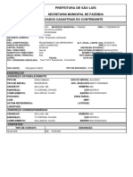 Ficha Cadastral - Semfaz - A7