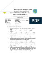 Soal MTK Kelas Xii TKJ, Otm, MM