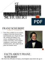 Short Biography of Franz Schubert: 3 Grading