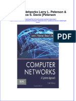 Computer Networks Larry L Peterson Bruce S Davie Peterson full chapter