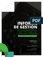 Informe Gestion Institucional 2022