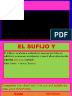 El Sufijo y