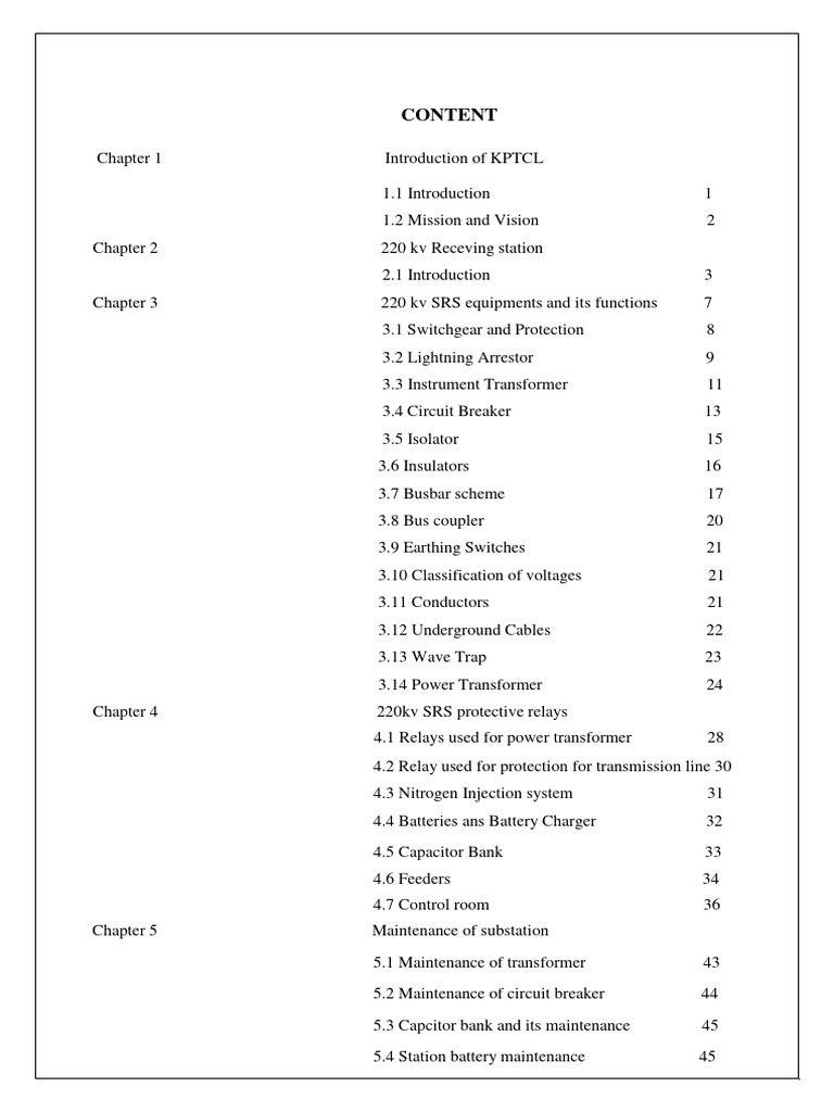 220 KV Subsatation Maintenance | PDF | Transformer | Electrical Substation