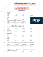 SQUARE ROOTS_INTSO_MTSO_VIII CLASS_WS-3