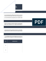 Recomendaciones de Auditorã - A para El Proceso de Mantenimiento