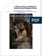 Mending The Barons Sins A Historical Regency Romance Novel Meghan Sloan Download PDF Chapter
