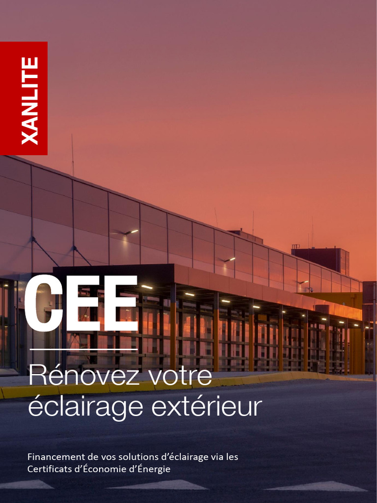 Rénovation Éclairage Extérieur CEE | PDF | Spectre électromagnétique ...