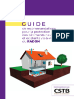 Guide de Recommandations Pour La Protection Des Bâtiments Neufs Et Existants Vis-à-Vis Du Radon