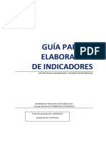 Guía de Indicadores para Políticas Nacionales