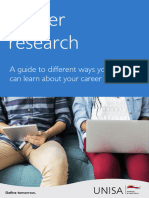 Career Research Unisa