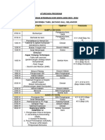 Draf Aturcara Program Latihan Medan Latest