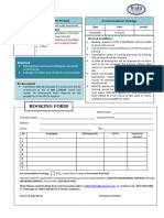 IRATA Booking Form