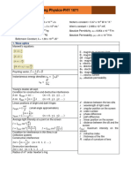 Formula Table-Jan2023-PHY 1071