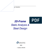 Tutorial 1 - 2D Frame - Static Analysis and Steel Design
