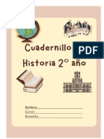 HISTORIA 2° AÑO Cuadernillo