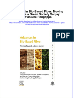 Advances in Bio Based Fiber Moving Towards A Green Society Sanjay Mavinkere Rangappa Full Chapter