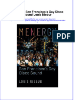 Menergy San Franciscos Gay Disco Sound Louis Niebur Download PDF Chapter