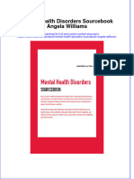 Mental Health Disorders Sourcangela Williams Download PDF Chapter