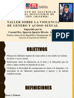 Diapositiva Sobre Violencia de Genero y Acoso Sexual