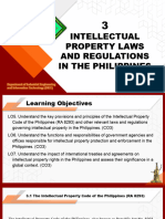 3 Intellectual Property Laws and Regulations in The Philippines