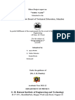 Format Programming C