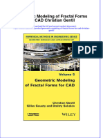 Geometric Modeling Of Fractal Forms For Cad Christian Gentil full chapter