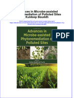 Advances in Microbe Assisted Phytoremediation of Polluted Sites Kuldeep Bauddh Full Chapter