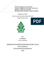 Proposal Tesis Respons Pegiat Rukyat Terhadap Neo-Visibilitas Hilal Di Indonesia Ali Maftukin 2102048002