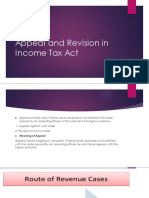 Appeal and Revision in Income Tax Act